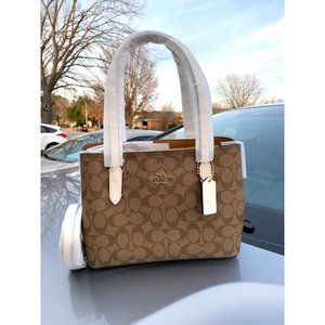 Coach Mini Avenue Carryall In Signature